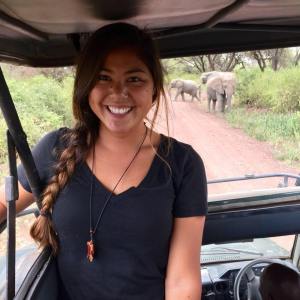 Chillin with elephants in Lake Manyara National Park, Tanzania